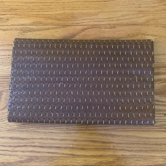 Vintage ANDREA PFISTER Italian Leather Clutch - Picture 6 of 6